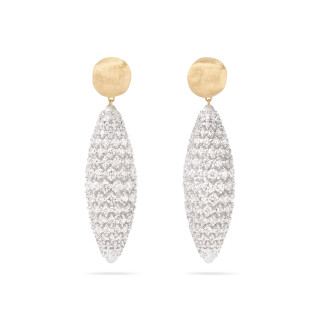 Gelbgold &amp;amp; Weißgold, Ohrringe, Marco Bicego Africa Alta Ohrhänger, Ref: OB1876_B_YW_Q6