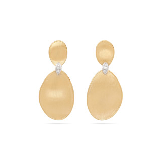 Gelbgold, Ohrringe, Marco Bicego Lunaria Diamonds Ohrringe, Ref: OB1540_B_YW_Q6