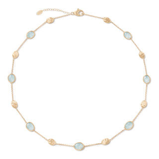 Gelbgold, Halsschmuck, Marco Bicego Siviglia Halskette, Ref: CB1874-E_AQ01_Y_02