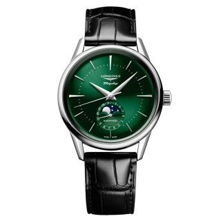 Herrenuhr, Longines FLAGSHIP HERITAGE MOONPHASE, Ref: L4.815.4.02.2