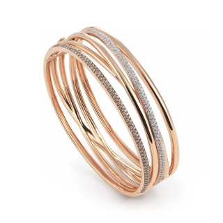 Roségold, Armschmuck, Al Coro Serenata Armreif, Ref: NB10956BR