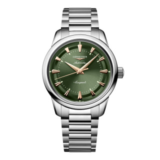 Damen- und Herrenuhr, Longines CONQUEST HERITAGE, Ref: L1.649.4.02.6