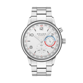 Damen- und Herrenuhr, NOMOS Glashütte Club Sport Neomatik Weltzeit, Ref: 792.SB