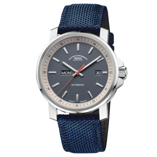 Damen- und Herrenuhr, Mühle Glashütte 29er Tag/Datum, Ref: M1-25-34-CB-I