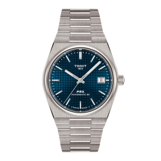 Damen- und Herrenuhr, Tissot PRX Titan 38mm, Ref: T137.807.44.041.00