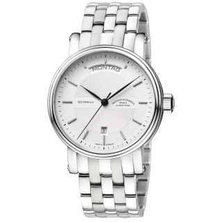 Damen- und Herrenuhr, Mühle Glashütte Teutonia II Tag/Datum, Ref: M1-33-65-MB
