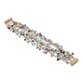 Gelbgold, Armschmuck, Marco Bicego Paradise Armband, Ref: BB2598_MIX01T_Y_02