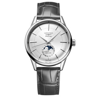 Herrenuhr, Longines FLAGSHIP HERITAGE MOONPHASE, Ref: L4.815.4.72.2