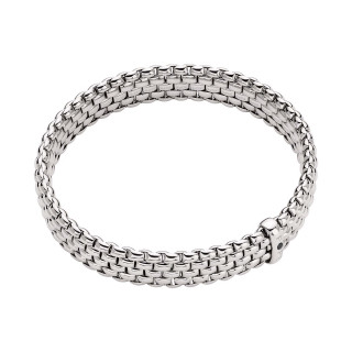 Weißgold, Armschmuck, FOPE Panorama Flex'it Armband, Ref: 01M04BX_BN_B_XBX_0XS