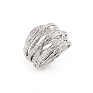 Weißgold, Ringe, Al Coro Serenata Ring, Ref: NR950W