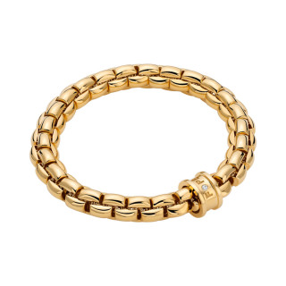 Gelbgold, Armschmuck, FOPE Eka Flex'it Armband, Ref: 01M11BX_BB_G_XGX_0XS