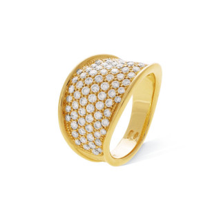 Gelbgold, Ringe, Marco Bicego Lunaria Alta Ring, Ref: AB550_B1_Y_2Y_53