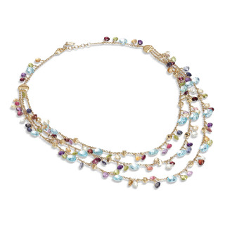 Gelbgold, Halsschmuck, Marco Bicego Paradise Halskette, Ref: CB2593_MIX01T_Y_02