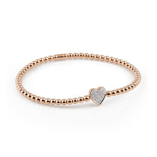 Roségold, Armschmuck, Al Coro Stretchy Armband, Ref: A160R