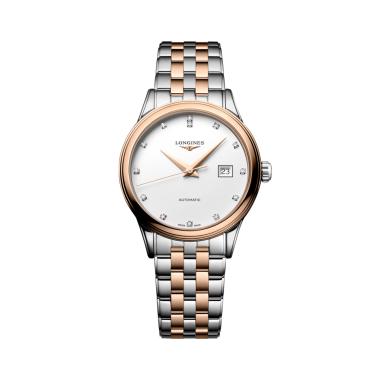 Damenuhr, Automatik, Longines FLAGSHIP