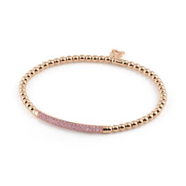 Armschmuck, Roségold, Al Coro Stretchy Armband