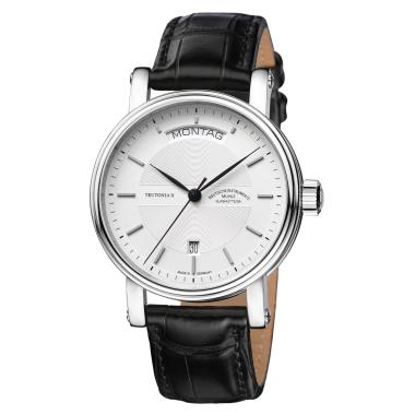 Unisex, Automatik, Mühle Glashütte Teutonia II Tag/Datum