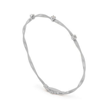 Armschmuck, Weißgold, Marco Bicego Marrakech Armreif