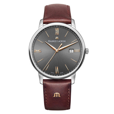 Quarzwerk, Damen- und Herrenuhr, Maurice Lacroix Eliros Date 40 mm