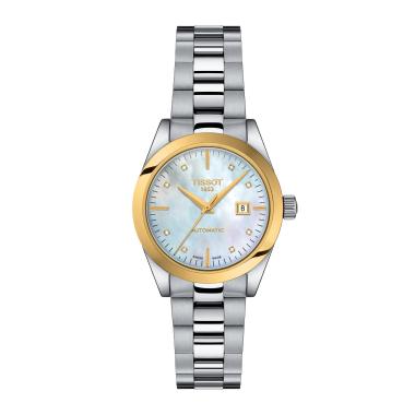 Damenuhr, Automatik, Tissot T-My Lady Automatic 18K Goldlünette