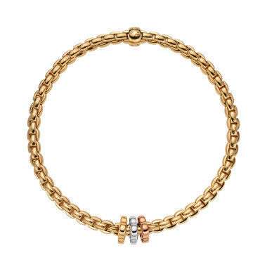         Gelbgold, Armschmuck, FOPE Eka Flex'it Armband