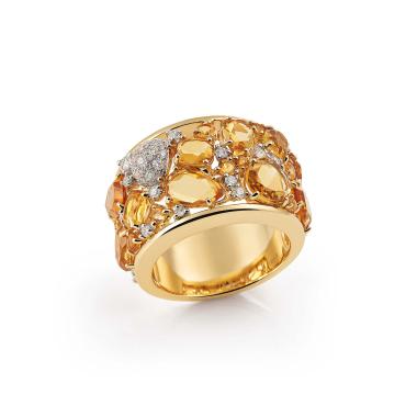 Ringe, Gelbgold, Al Coro Candy Ring