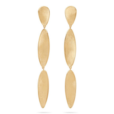 Ohrringe, Gelbgold, Marco Bicego Lunaria Twist Ohrringe