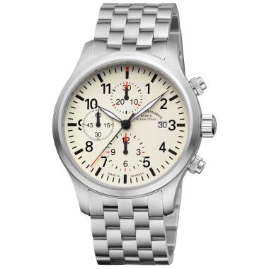 Herrenuhr, Automatik, Mühle Glashütte Terrasport I Chronograph