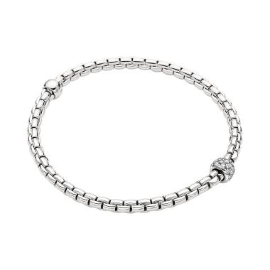 Armschmuck, Weißgold, FOPE Eka Tiny Flex'it Armband