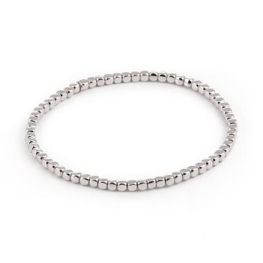 Weißgold, Armschmuck, Al Coro Stretchy Armband