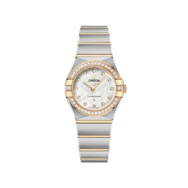 Damenuhr, Quarzwerk, Omega Constellation