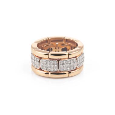Ringe, Roségold, Al Coro La Piazza Ring