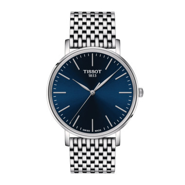 Damen- und Herrenuhr, Quarzwerk, Tissot Everytime 40mm