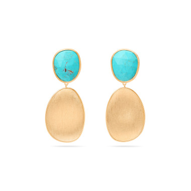 Ohrringe, Gelbgold, Marco Bicego Lunaria Color Ohrringe