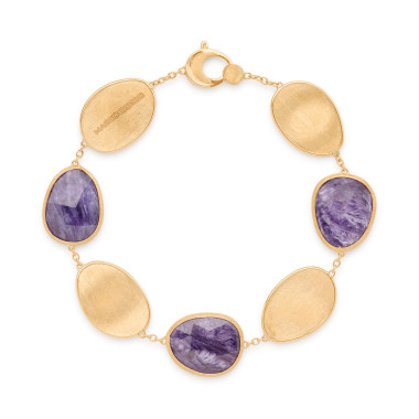 Armschmuck, Gelbgold, Marco Bicego Lunaria Color Armband