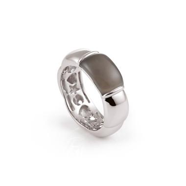 Ringe, Weißgold, Al Coro La Piazza Ring