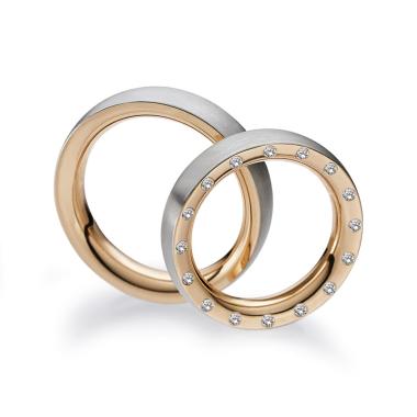 Ringe, Weißgold, August Gerstner Trauringe