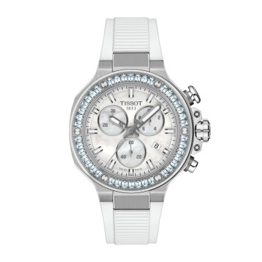 Damen- und Herrenuhr, Quarzwerk, Tissot T-Race Quartz Chronograph 38mm