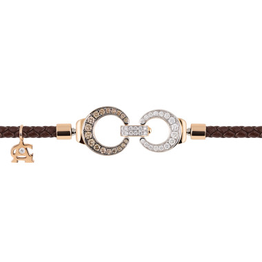         Roségold, Armschmuck, Al Coro Mezzaluna Attrae Armband