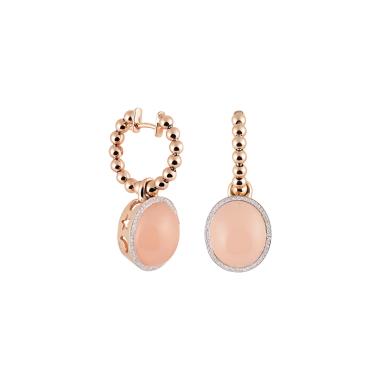 Ohrringe, Roségold, Al Coro Palladio Ohrhänger