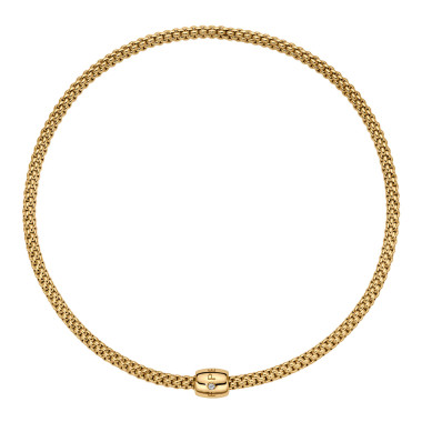         Gelbgold, Halsschmuck, FOPE Solo Flex'it Halskette