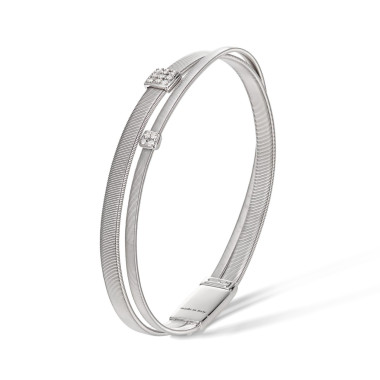 Armschmuck, Weißgold, Marco Bicego Masai Armband