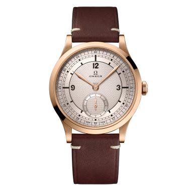Unisex, Handaufzug, Omega Besondere Modelle Paris 2024 Bronze‑Gold Edition