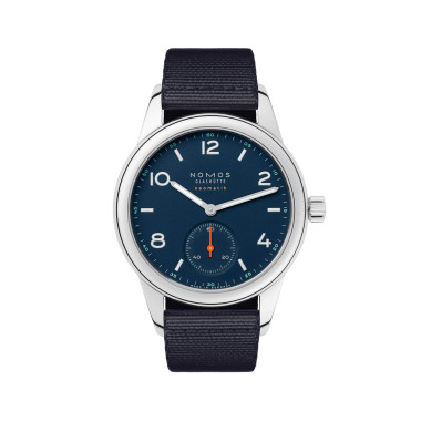         Damen- und Herrenuhr, Automatik, NOMOS Glashütte Club neomatik Atlantik
