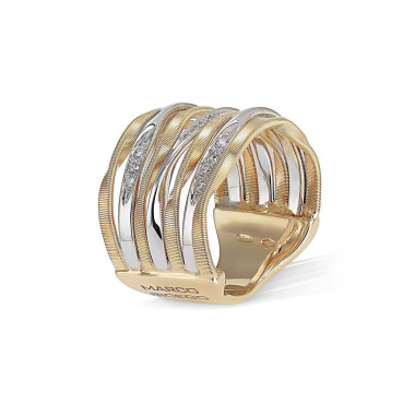 Ringe, Weißgold, Marco Bicego Marrakech Onde Ring
