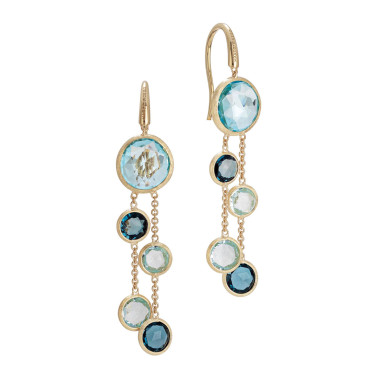 Ohrringe, Gelbgold, Marco Bicego Jaipur Color Ohrhänger