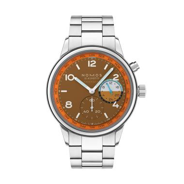 Unisex, Automatik, NOMOS Glashütte Club Sport Neomatik Weltzeit Canyon