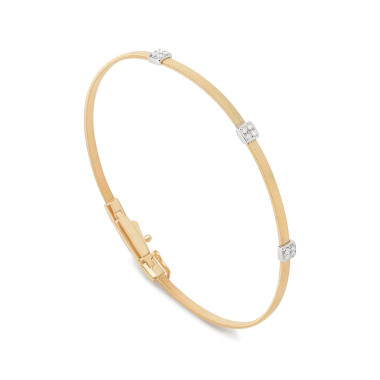 Armschmuck, Weißgold, Marco Bicego Masai Armreif