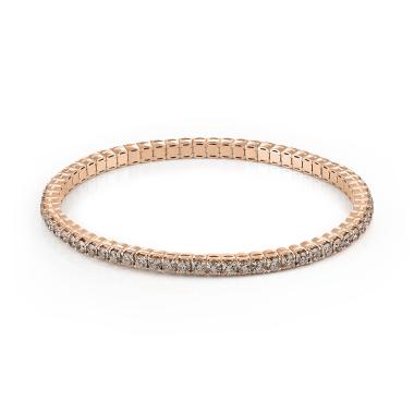 Armschmuck, Roségold, Al Coro Stretchy Armband
