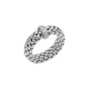 Ringe, Weißgold, FOPE Vendôme Flex'it Ring